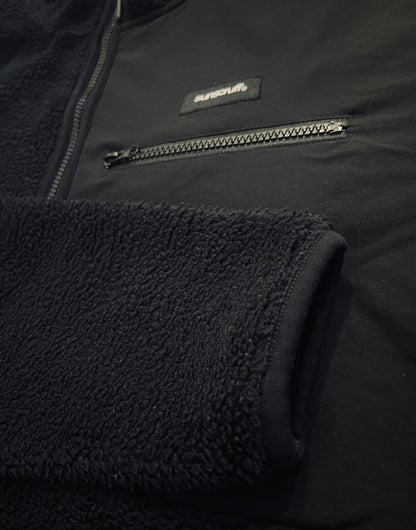 Eco-Friendly Unisex Hooded Sherpa Fleece