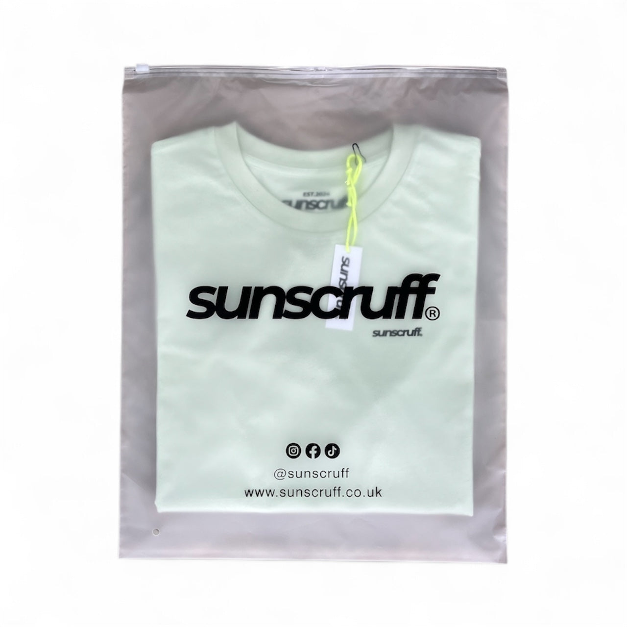 Organic Unisex Mid-Light Cotton T-Shirt - Stem Green